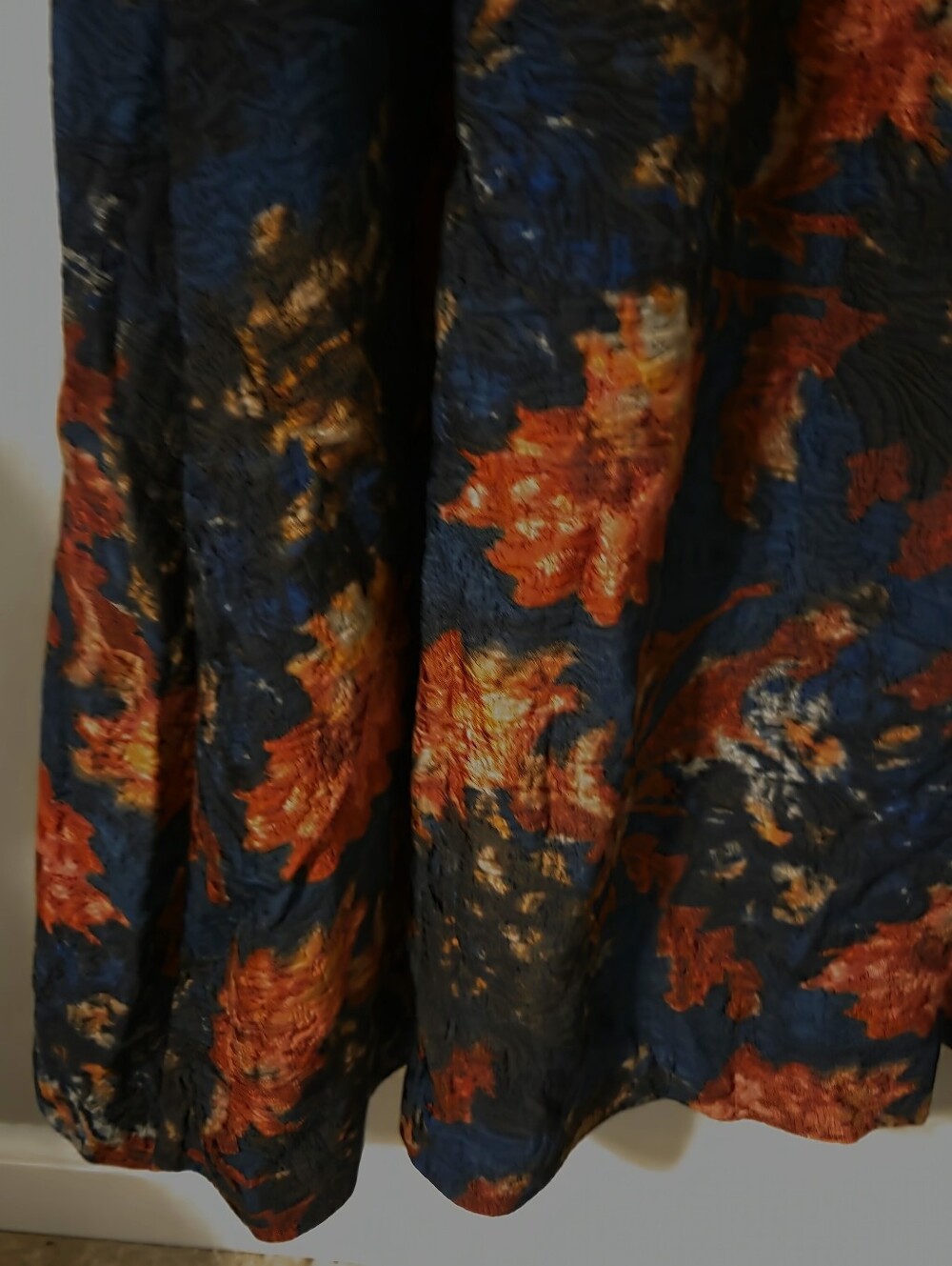 TUCKERNUCK Women's Green Persimmon Floral Jacquard Adelaide Dress. Sz XL - Picture 11 of 16